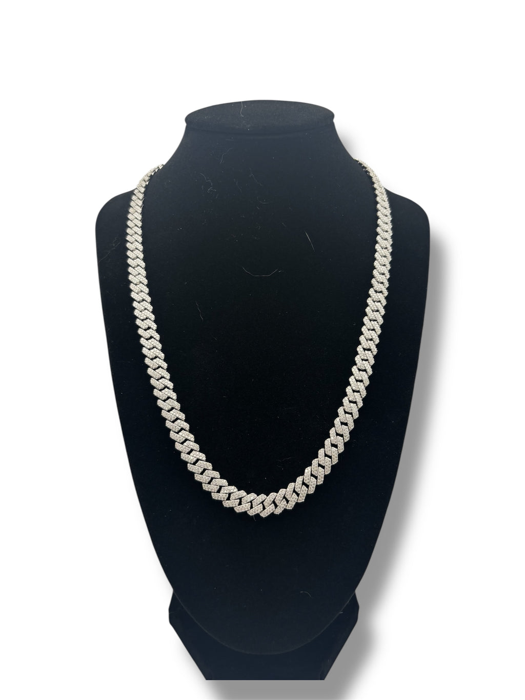 Moissanite Cuban Link Chain