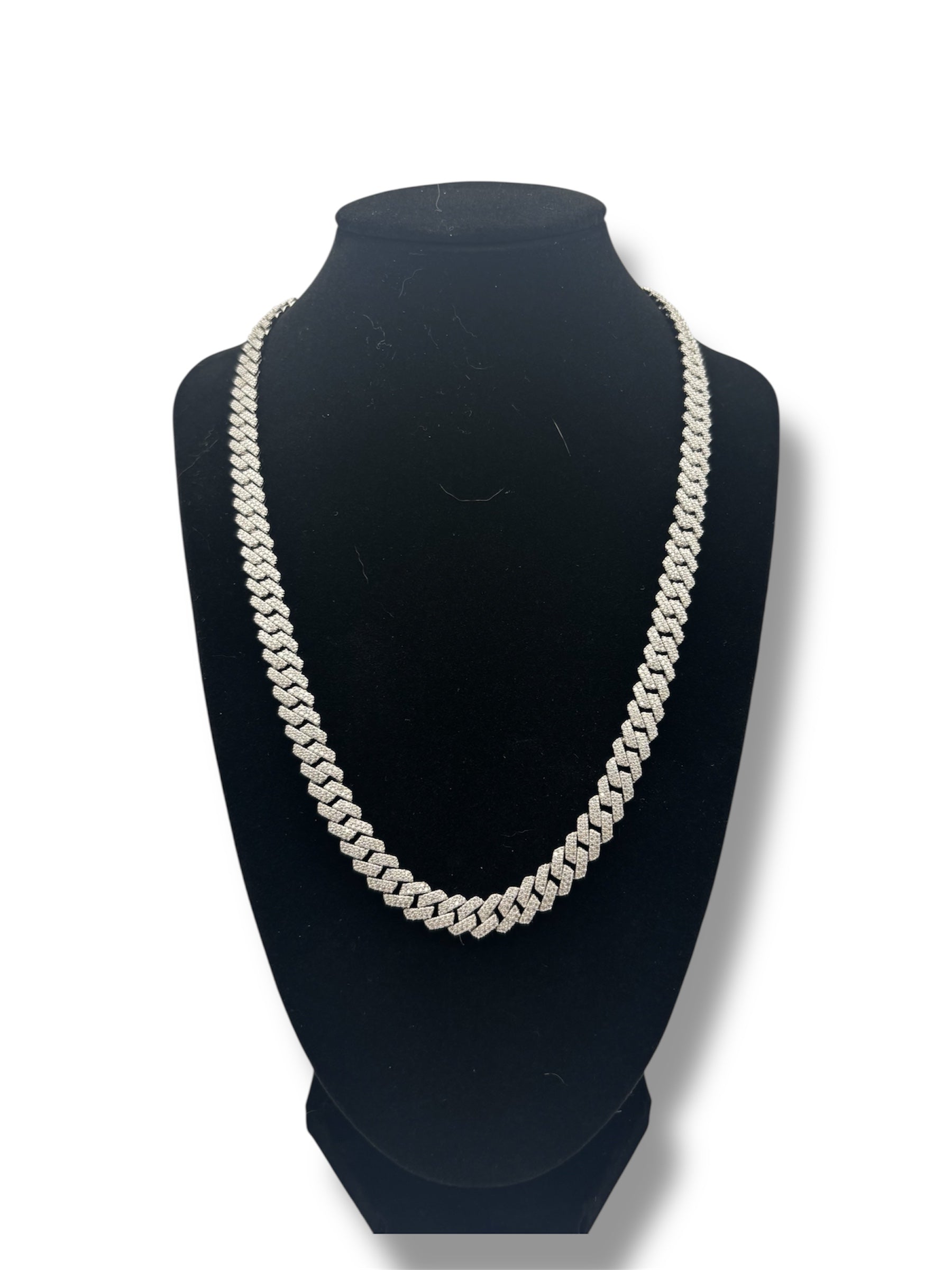 Moissanite Cuban Link Chain
