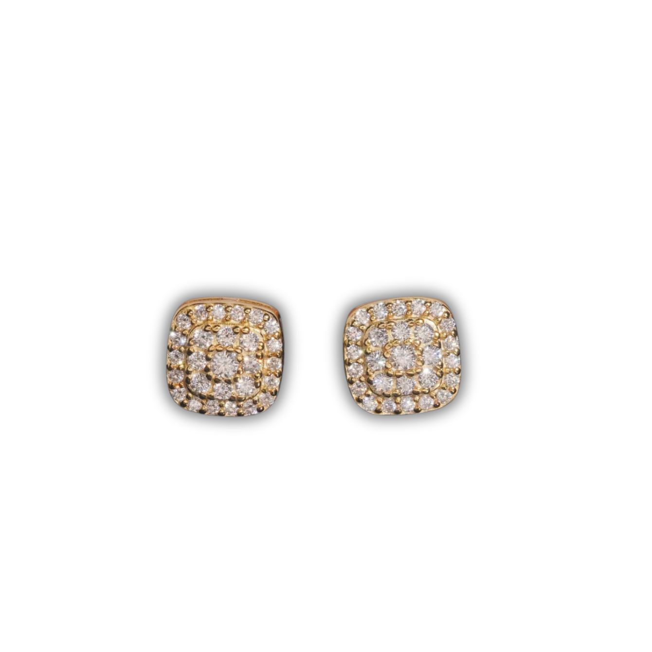 Rounded Stud Earrings