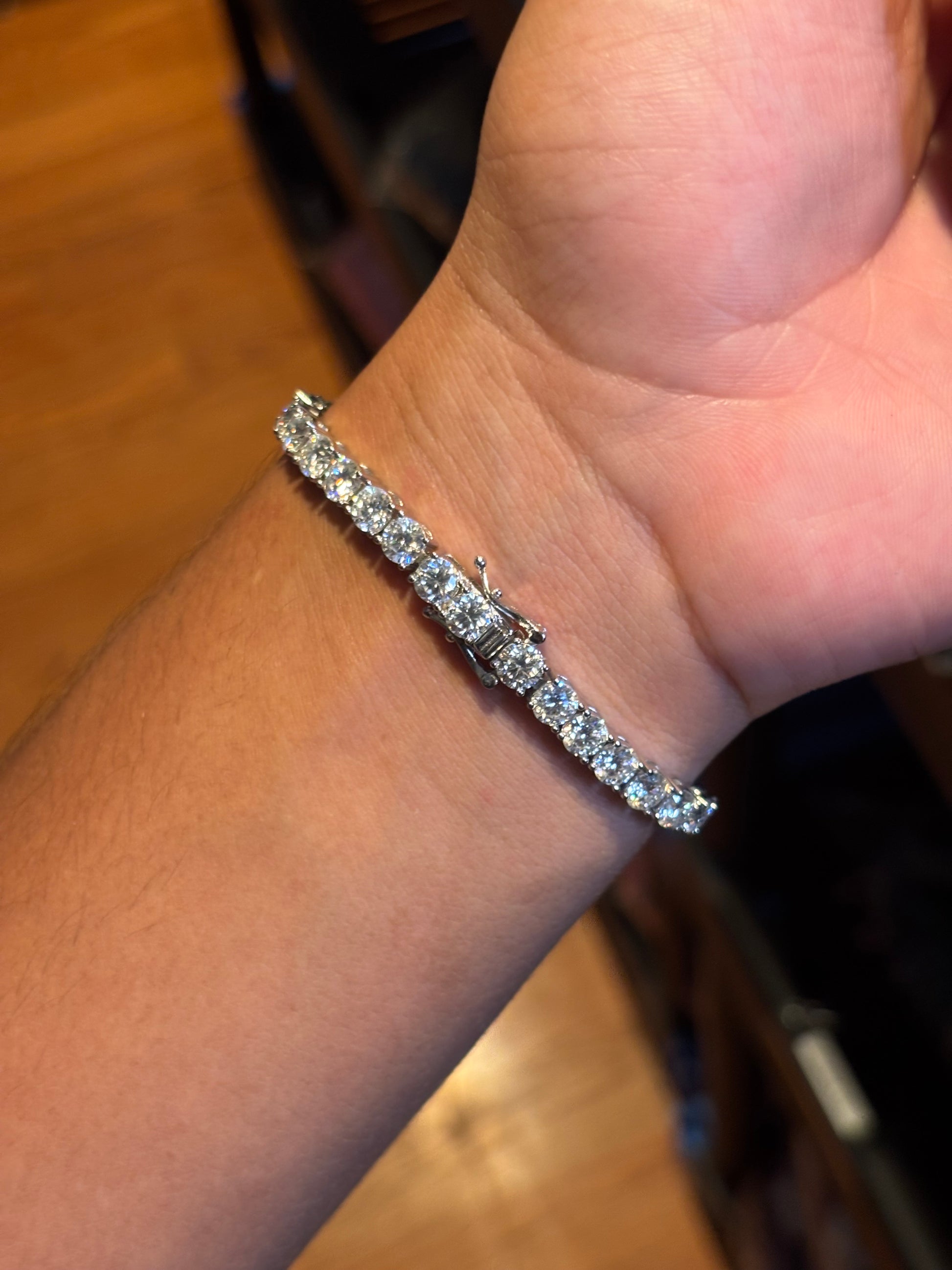 Moissanite Tennis Bracelet