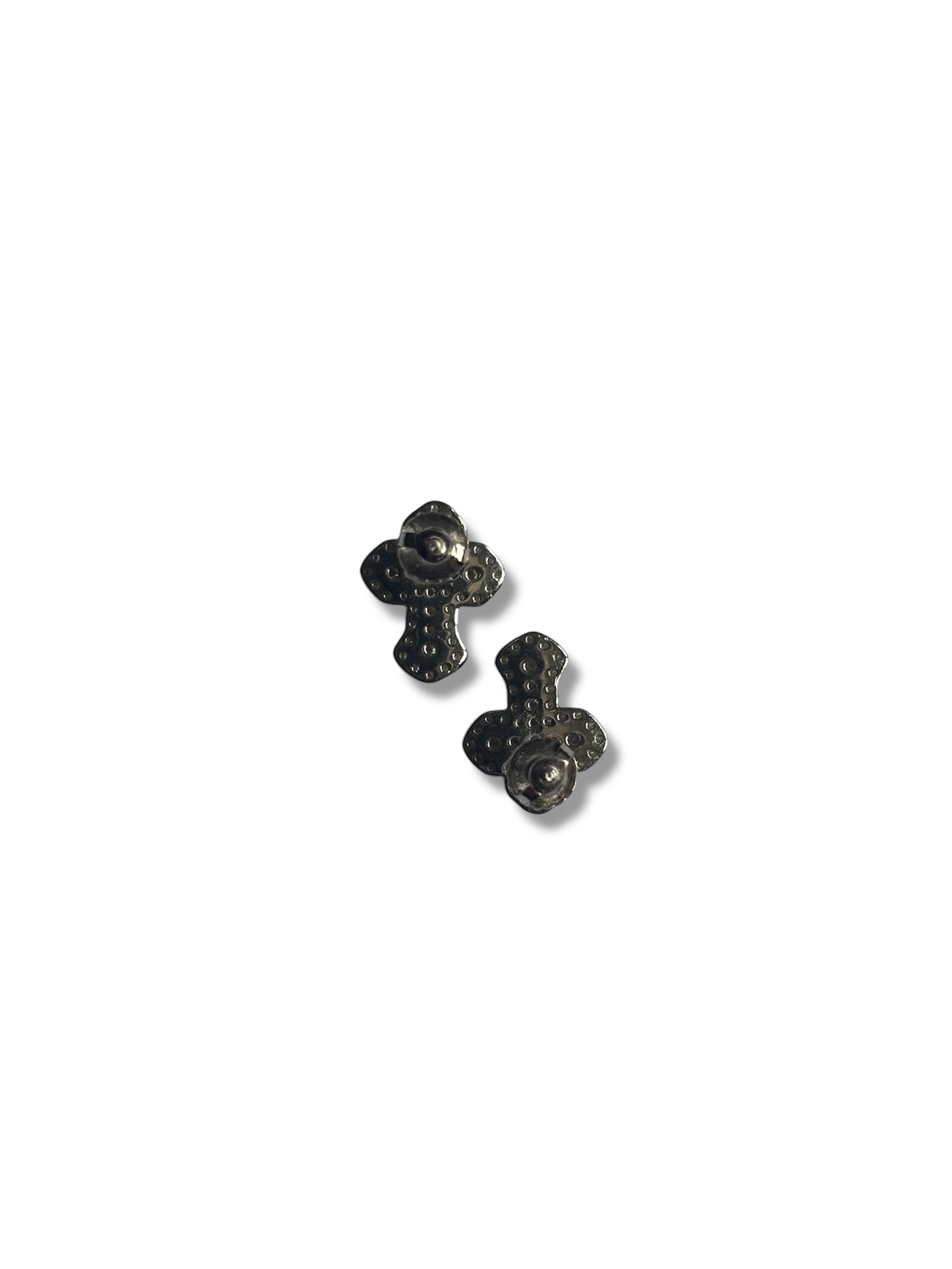 Moissanite Cross Earrings