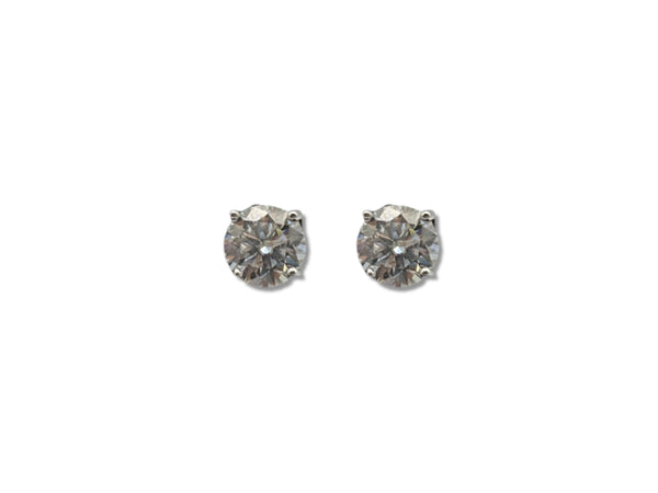 Moissanite Stud Earrings