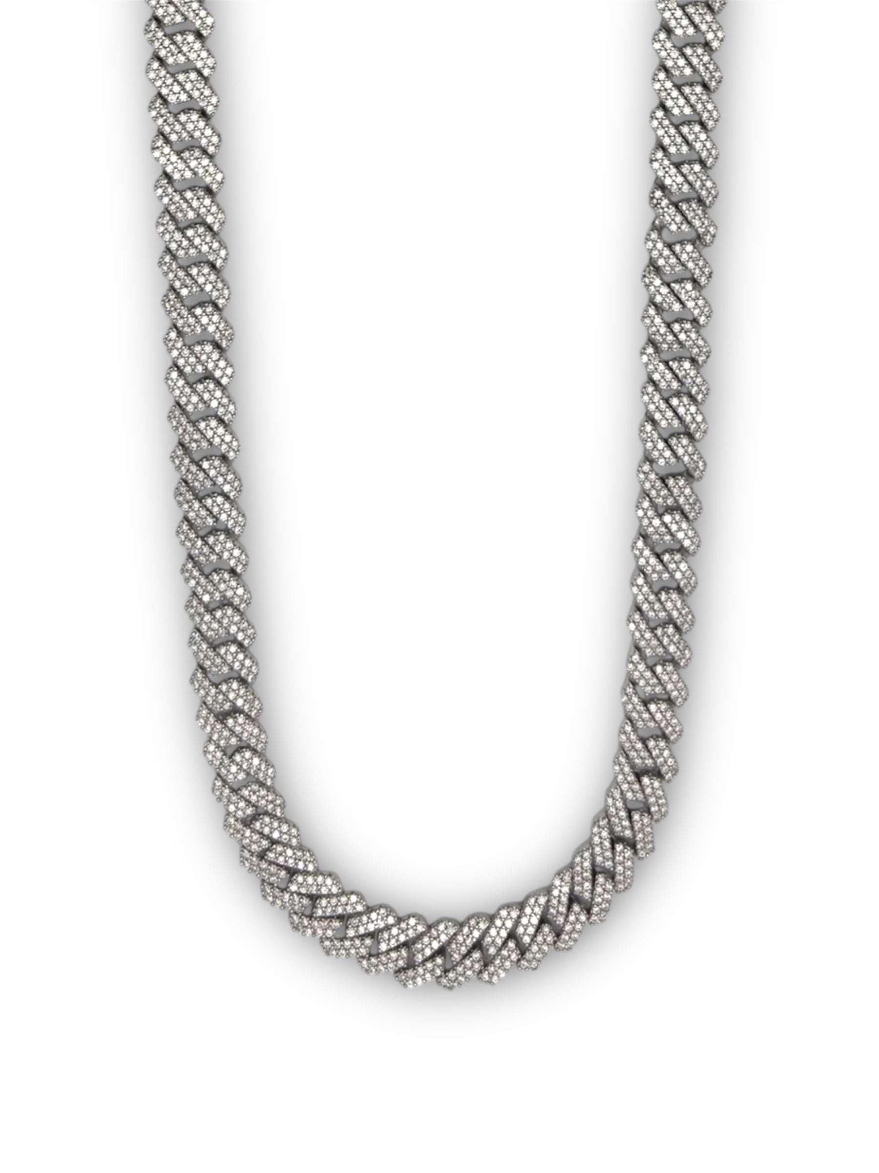 Moissanite Cuban Link Chain