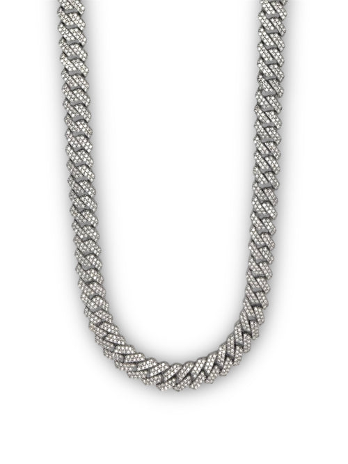 Moissanite Cuban Link Chain