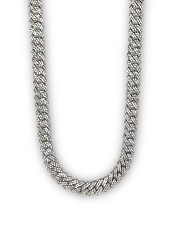 Moissanite Cuban Link Chain