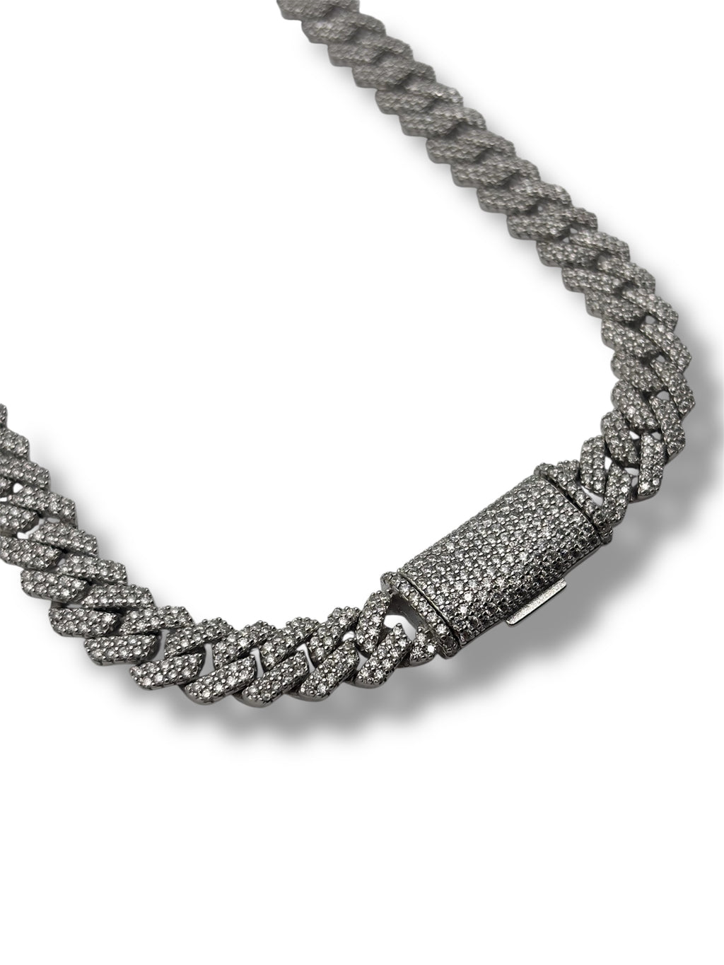 Moissanite Cuban Link Chain