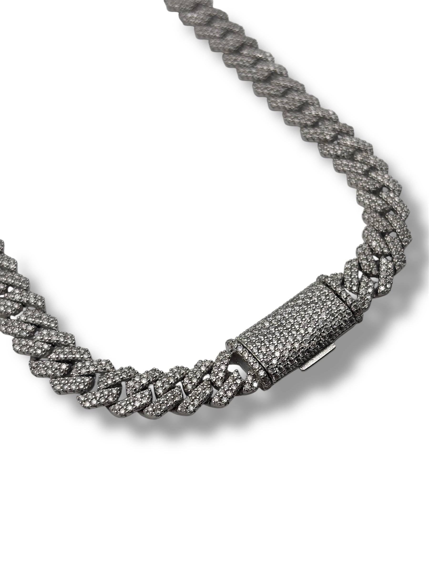 Moissanite Cuban Link Chain