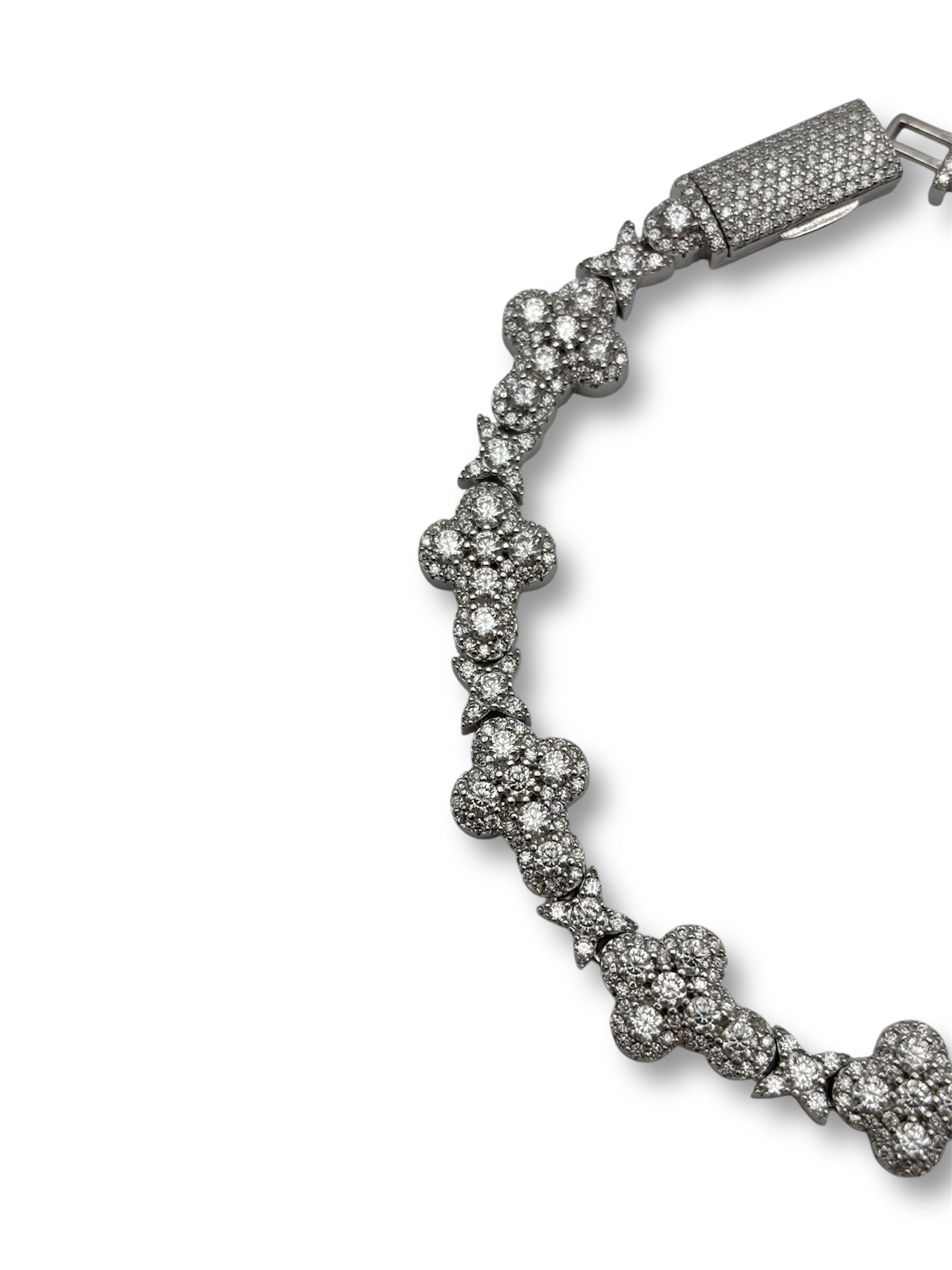 Moissanite Star Cross Bracelet