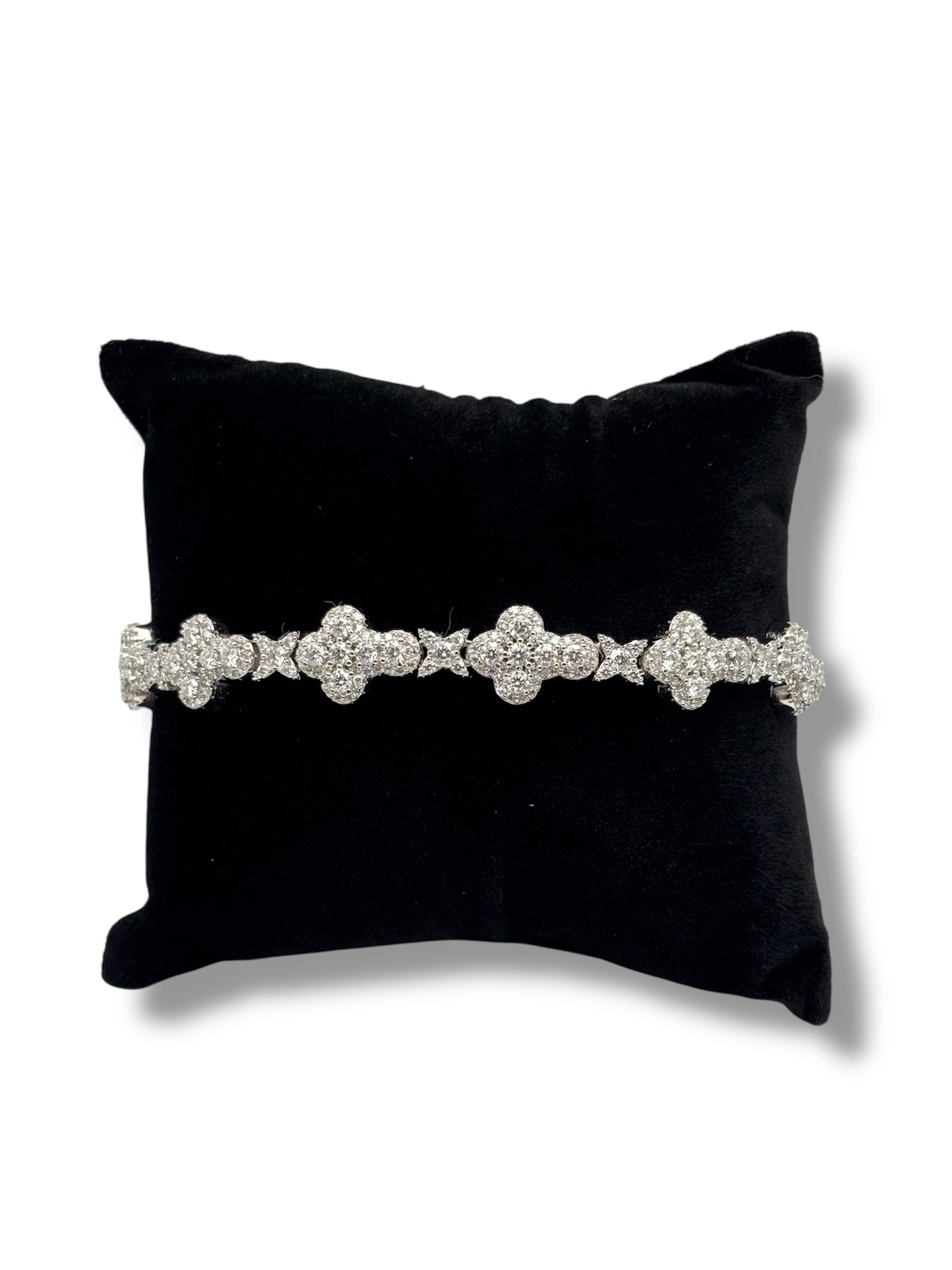 Moissanite Star Cross Bracelet