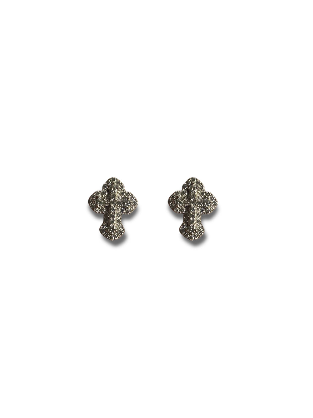 Moissanite Cross Earrings
