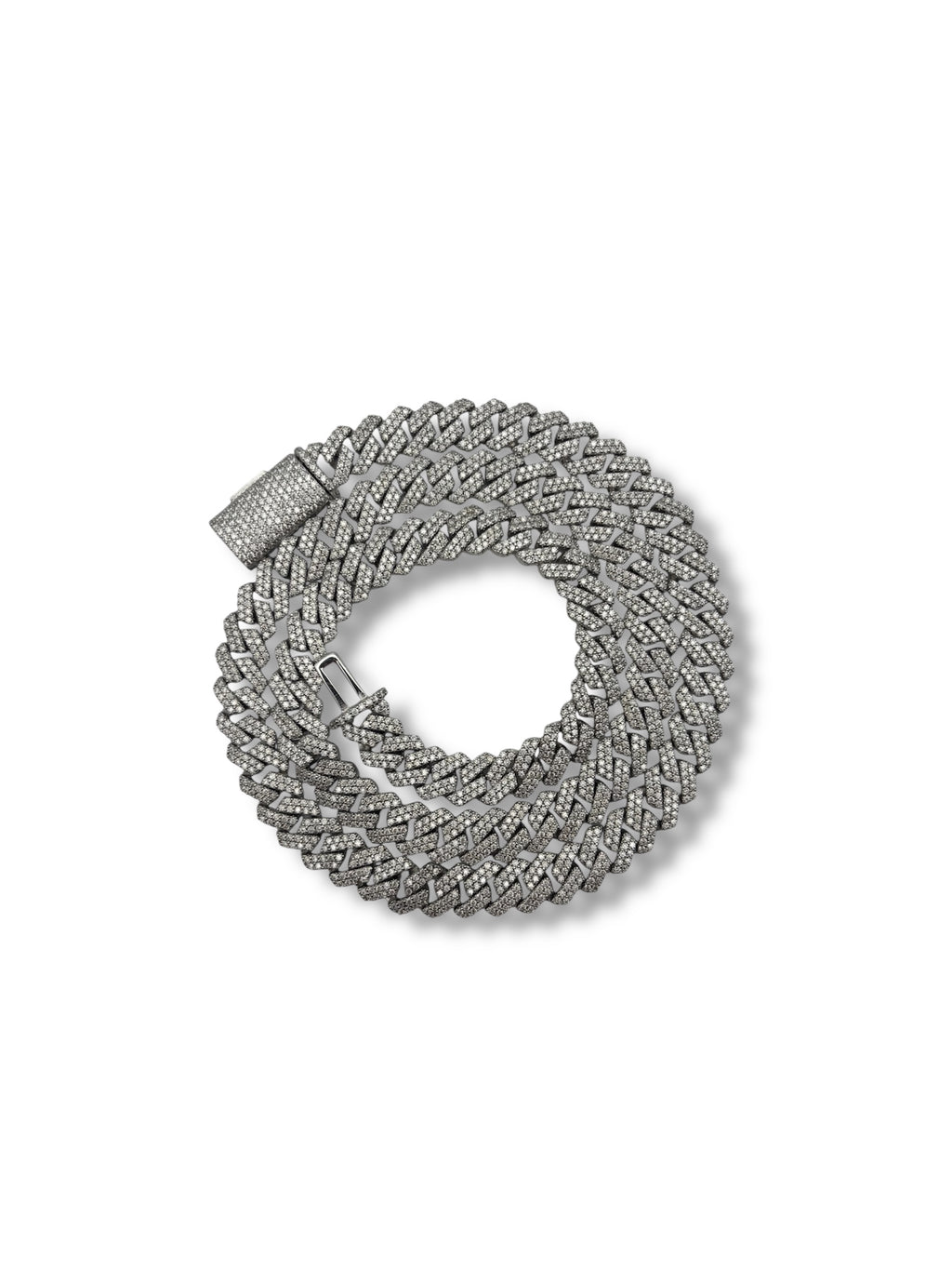 Moissanite Cuban Link Chain