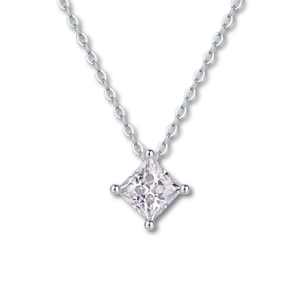 Princess Cut Necklace