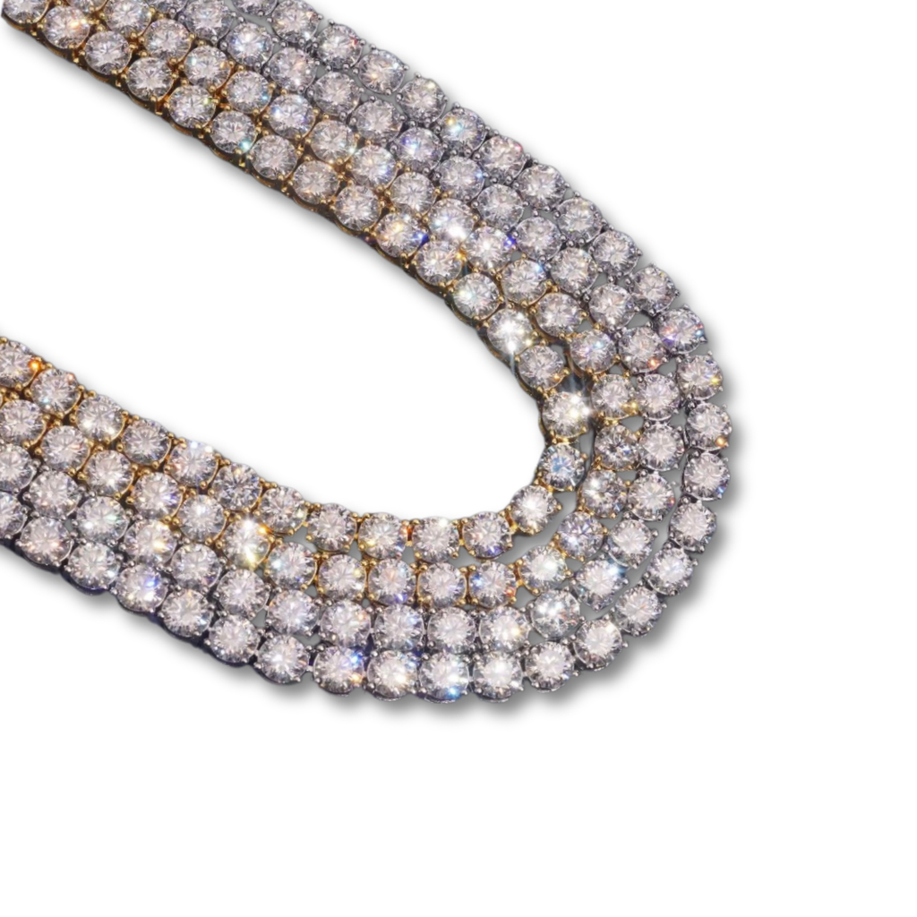 VVS Moissanite Tennis Chain
