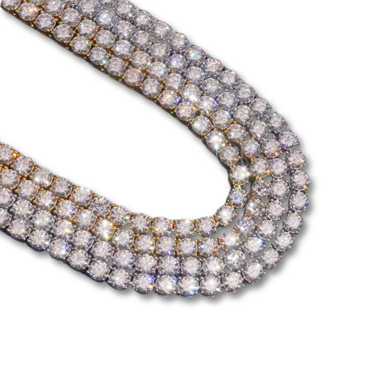 VVS Moissanite Tennis Chain